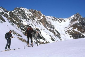 9 colle del Sabbione 2560 m.-sullo sfondo a destra: Punta Rocca Nera