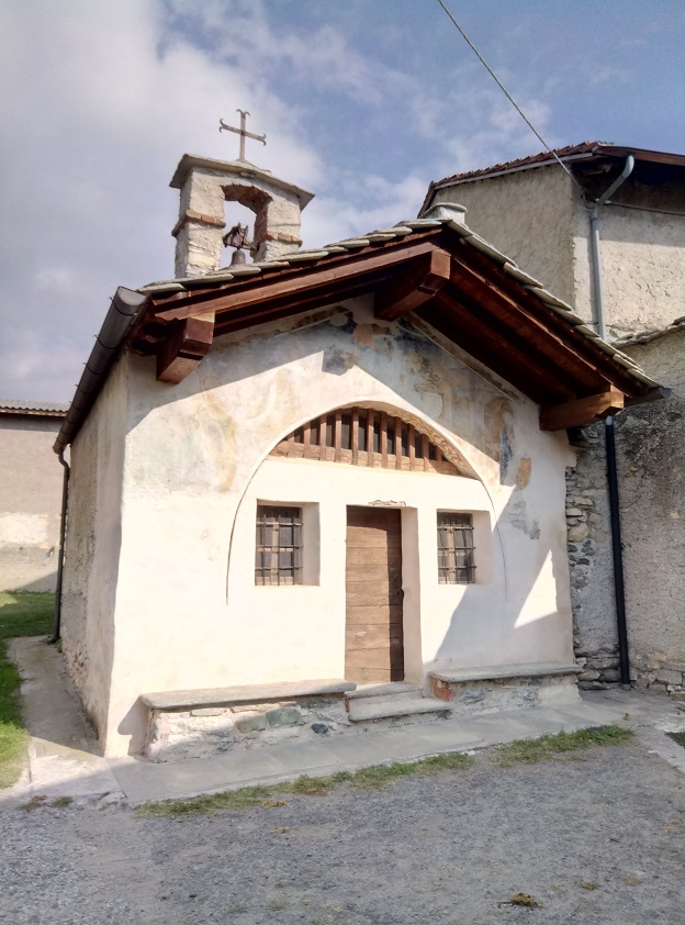 Cappella con decorazioni ad affresco, realizzata nell'ultimo quarto del XV secolo