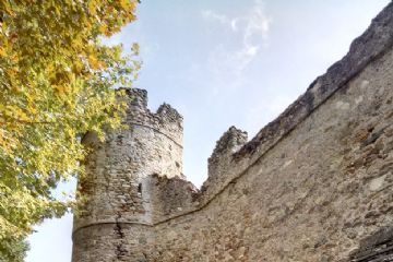 Torre della cinta muraria costruita nella seconda metà del 1300