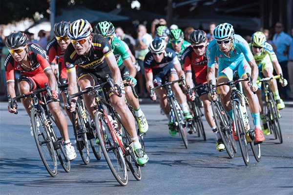 gruppo di ciclisti