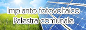 Impianto fotovoltaico Palestra comunale